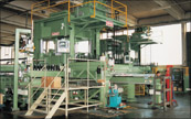 Gitterrost Pressanlage